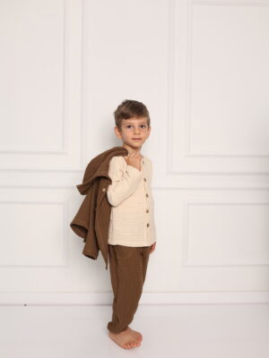 Alternative view of Çocuk Ceket 4 Kat Müslin