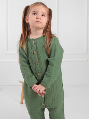 Alternative view of Bebek Müslin Tulum Yeşil